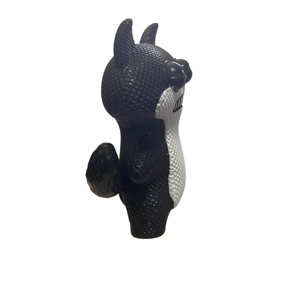Fuggler Funny Ugly Monster 2.5 Inch Black White Fox Vinyl Figure Collectible